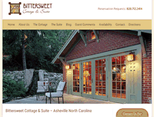 Tablet Screenshot of bittersweetcottage.com